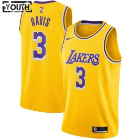 Dres Los Angeles Lakers Anthony Davis 3 2020-21 Nike Icon Edition Swingman - Dječji